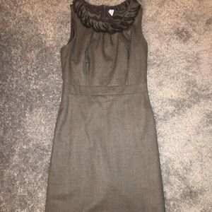 Gray slim dress